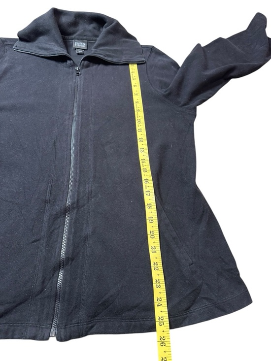 Eileen Fisher Organic Cotton Full-Zip Jacket size L - Picture 7 of 7
